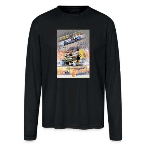 Jonathan Davenport DLM Eldora Speedway 2025 - Men's Moisture Wicking Performance Long Sleeve T-Shirt