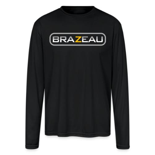 BRAZEAU - Men's Moisture Wicking Performance Long Sleeve T-Shirt