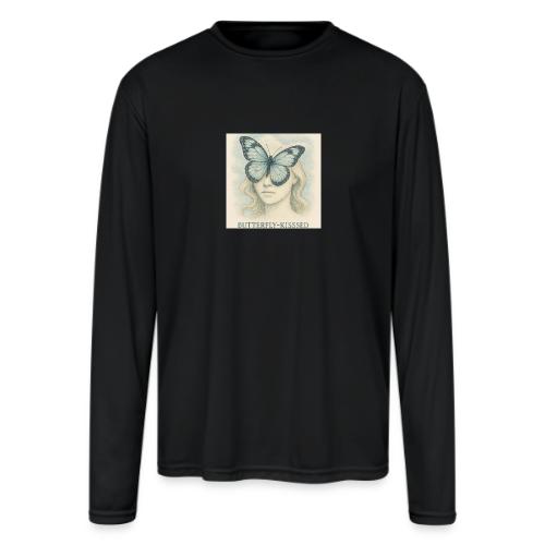 Butterfly kisses Hue - Men's Moisture Wicking Performance Long Sleeve T-Shirt