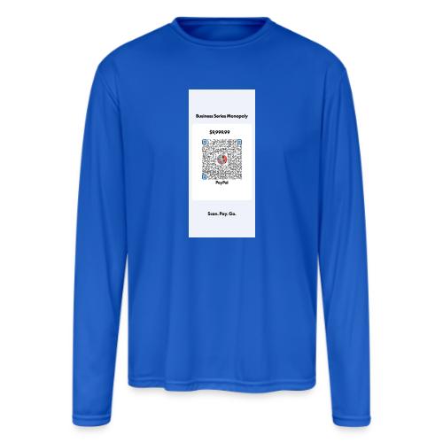 pp my qrcode 1758477437583 - Men's Moisture Wicking Performance Long Sleeve T-Shirt