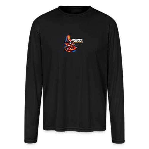 Carcadelogoracer1 - Men's Moisture Wicking Performance Long Sleeve T-Shirt