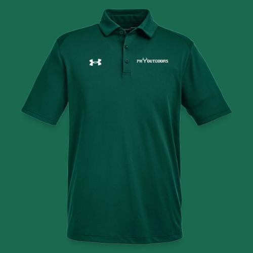 PH Outdoors® White Long - Under Armour Men's Tech Polo
