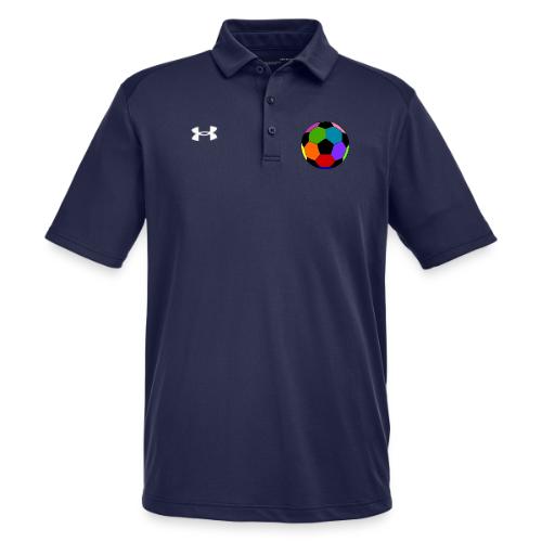 Multi-colored soccer ball - Under Armour Men's Tech Polo