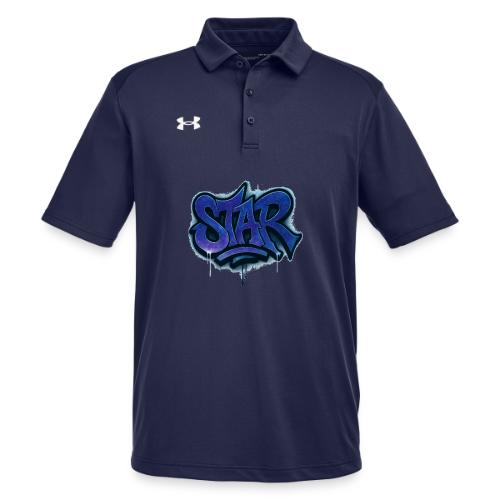 Cosmic STAR Graffiti Tag Tee - Under Armour Men's Tech Polo