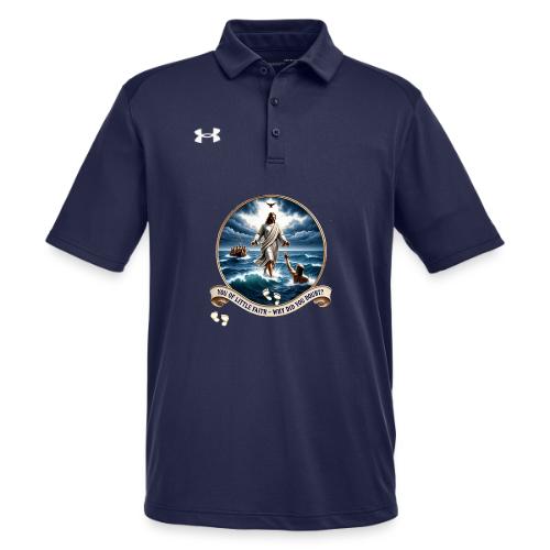 Walking On Water Faith T Shirt, Christian Miracle - Under Armour Men's Tech Polo