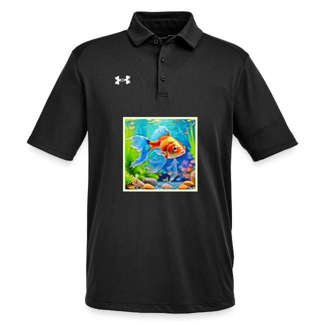 Colorful Tank Goldfish Design