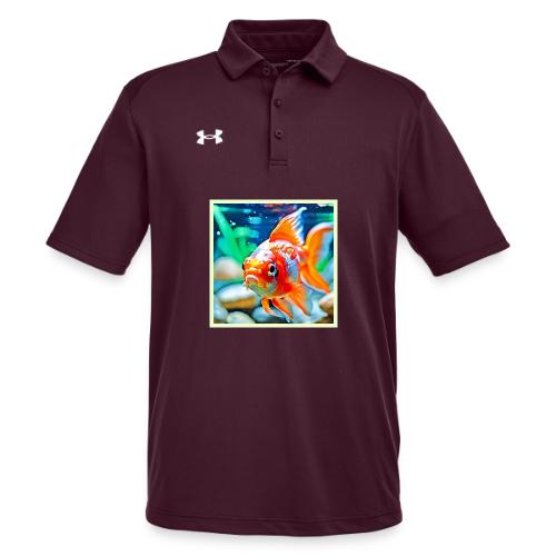 Elegant Aquarium Pet Fish - Under Armour Men's Tech Polo