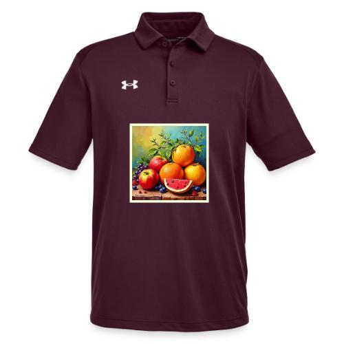 Fresh Fruits in a Perfect Mix Design - Under Armour Men's Tech Polo