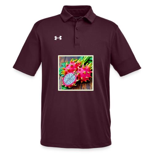 Vibrant Dragon Fruit Beauty Design - Under Armour Men's Tech Polo