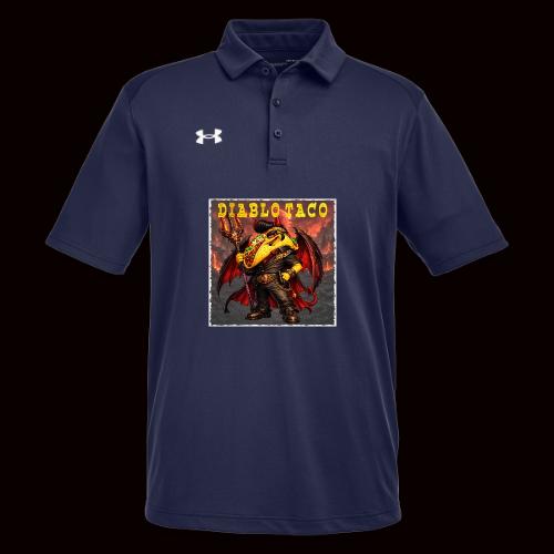 The Diablo Taco Spicy Demon Character - Under Armour Men's Tech Polo