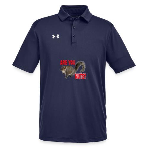 Are You Nuts? - Under Armour Men's Tech Polo
