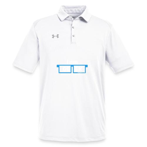 iamGEEK LOGO - Under Armour Men's Tech Polo