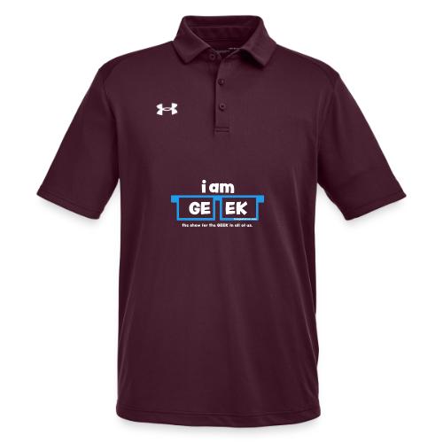 iamGEEK LOGO - Under Armour Men's Tech Polo