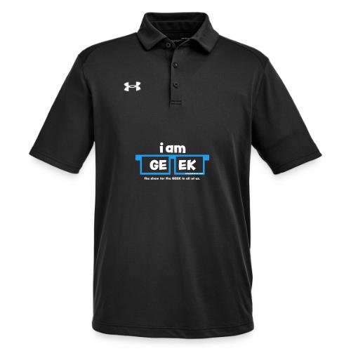 iamGEEK LOGO - Under Armour Men's Tech Polo
