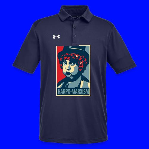 Harpo Marxism: parody of Obama poster - Under Armour Men's Tech Polo
