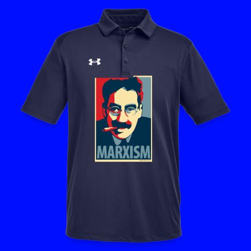 Marxism: Obama Poster Parody - Under Armour Men's Tech Polo
