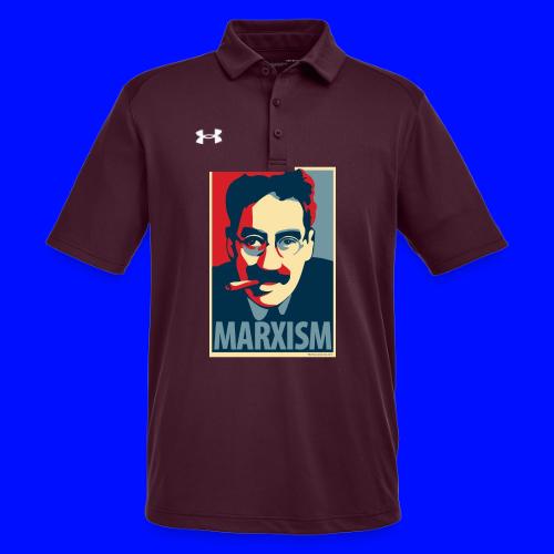 Marxism: Obama Poster Parody - Under Armour Men's Tech Polo