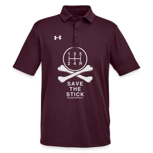 Save the Stick - Bones - Under Armour Men's Tech Polo