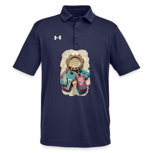 Minivan Commander T Shirt, Chauffeur of Chaos Mug - Under Armour Men's Tech Polo