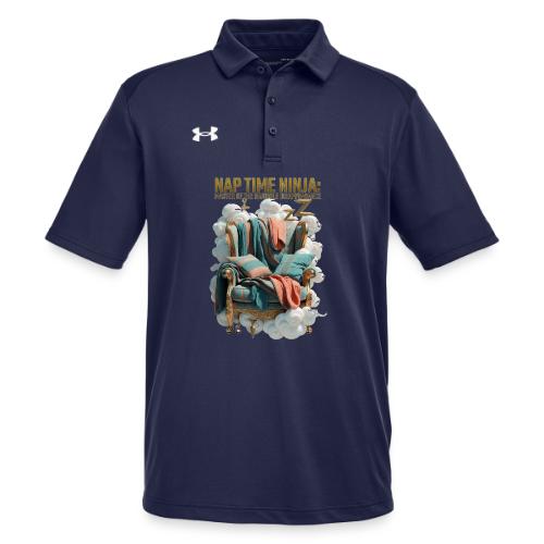 Nap Time Ninja T Shirt - Under Armour Men's Tech Polo