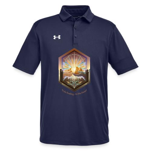 Easter In the Breaking He Was Known T Shirt, Gift - Under Armour Men's Tech Polo
