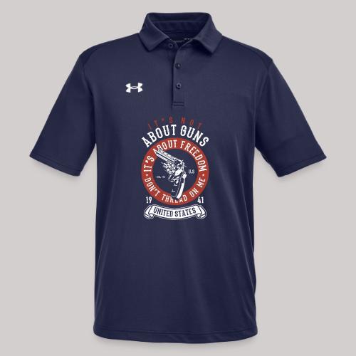 It s About Freedom - Under Armour Men's Tech Polo