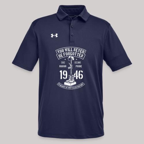 You Will Never Be Forgotten - Under Armour Men's Tech Polo