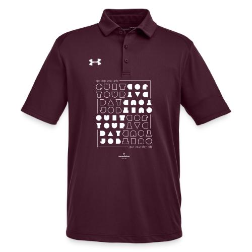 Quit upside white - Under Armour Men's Tech Polo