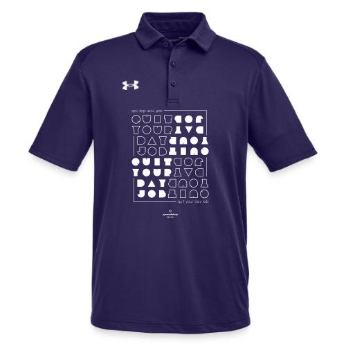 Quit upside white - Under Armour Men's Tech Polo