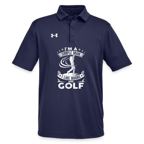 Golf Gifts For Men Best Golf T-shirt - Under Armour Men's Tech Polo