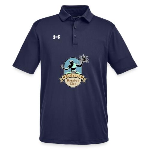 Color Version of the Detroit Bourbon Club Logo - Under Armour Men's Tech Polo