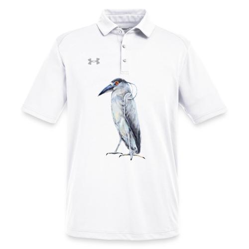 Black Crowned Night Heron - Under Armour Men's Tech Polo