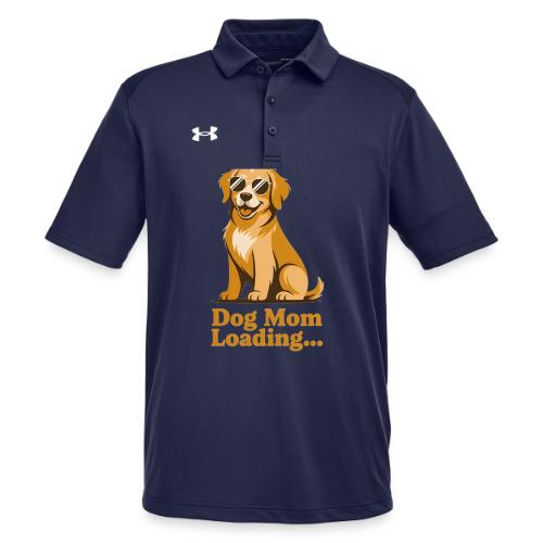 Dog Mom Loading Golden Retriever Sunglasses - Under Armour Men's Tech Polo