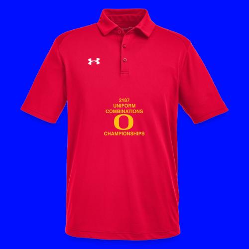 2187 UNIFORM COMBINATIONS O CHAMPIONSHIPS - Under Armour Men's Tech Polo