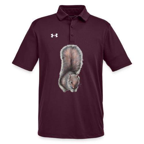 Gray squirrel - Under Armour Men's Tech Polo