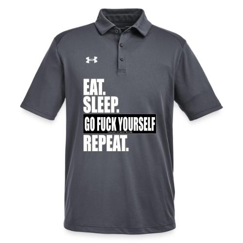 eat sleep… - Under Armour Men's Tech Polo