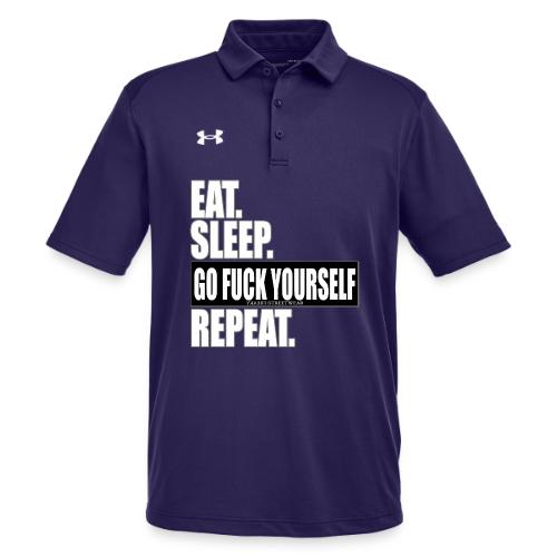 eat sleep… - Under Armour Men's Tech Polo