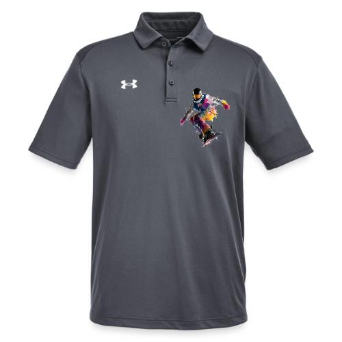 Snowboarding: Frozen Palette - Under Armour Men's Tech Polo