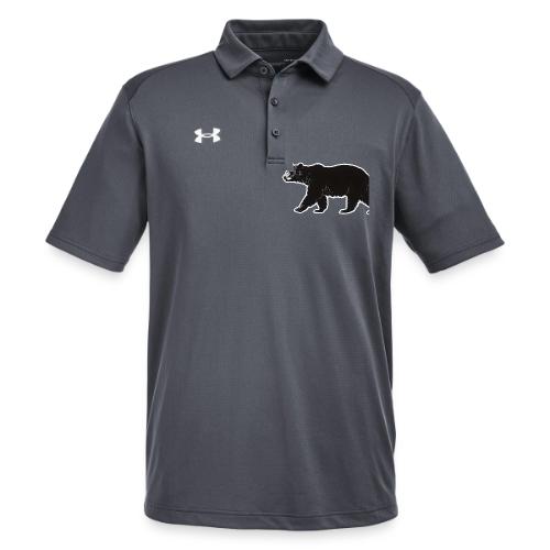 Midnight Black Bear - Under Armour Men's Tech Polo