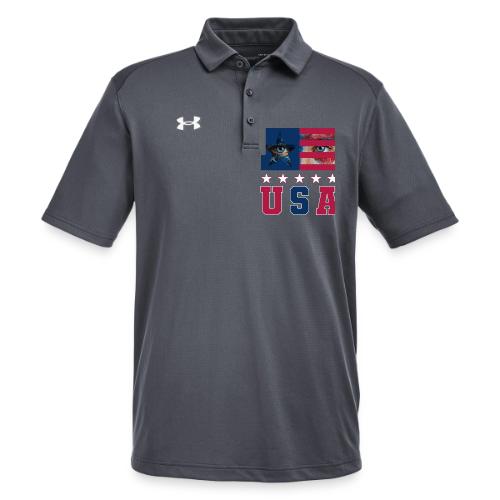 Stars and Vision USA - Under Armour Men's Tech Polo