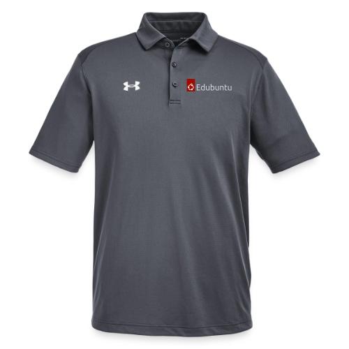 Edubuntu Logo 2023 - White - Under Armour Men's Tech Polo