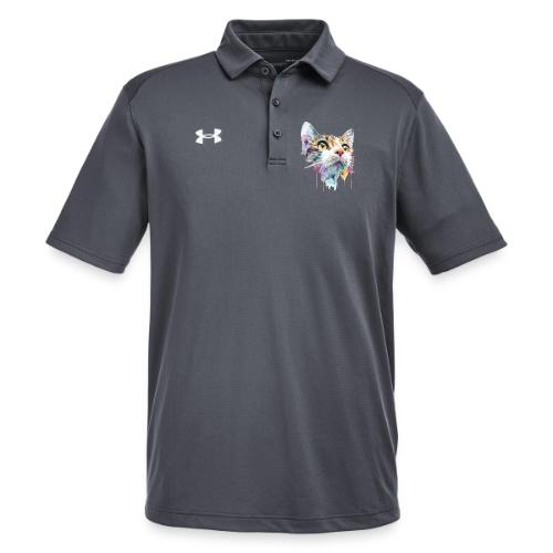 Chromatic Cat Splash - Under Armour Men's Tech Polo