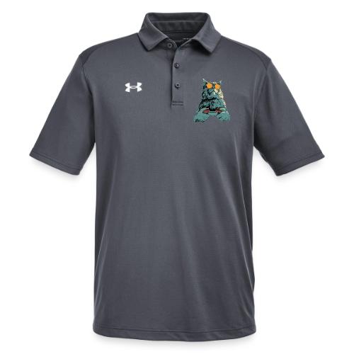 Cat: Fluff Mode On - Under Armour Men's Tech Polo