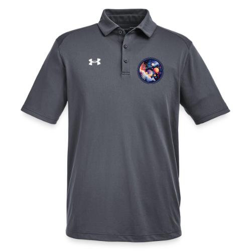 Floating Planetscape - Under Armour Men's Tech Polo