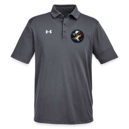 Painted Cosmos of Planets - Under Armour Men's Tech Polo