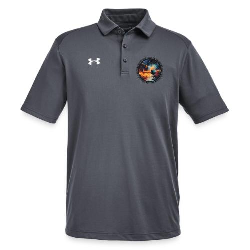 Cosmic Brush Planets - Under Armour Men's Tech Polo