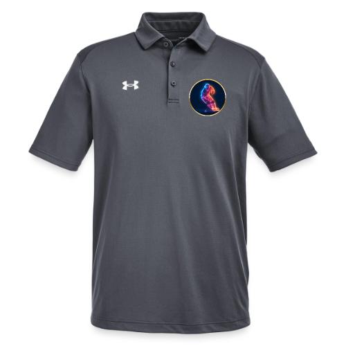 Hockey: Neon Hockey Sketch - Under Armour Men's Tech Polo