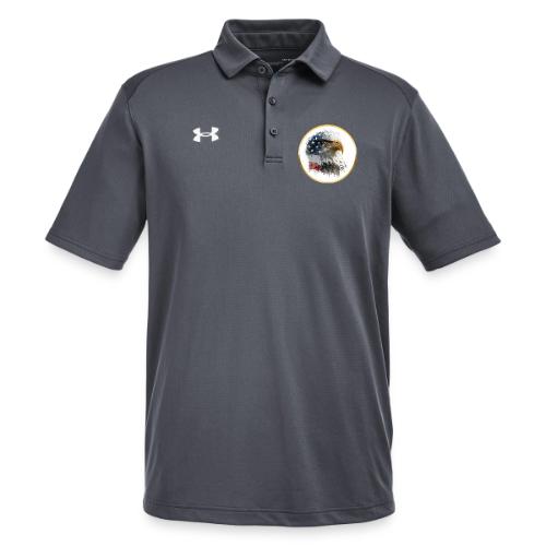 USA: Patriot Wing Emblem - Under Armour Men's Tech Polo