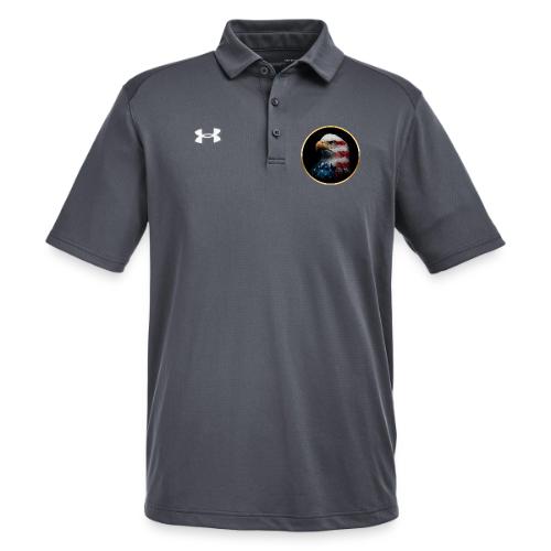 USA: Liberty Emblem - Under Armour Men's Tech Polo