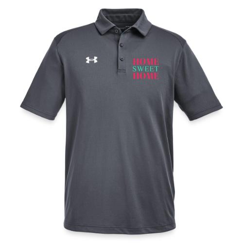 Home Sweet Home Typography Design - Under Armour Men's Tech Polo